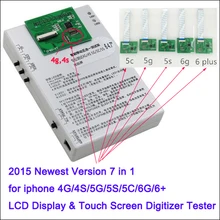 2015 Version Professional Tester 7 in 1 LCD display Digitizer Touch screen Tester for iPhone 4 4G 4s 5 5g 5s 5c 6 6g 6 plus