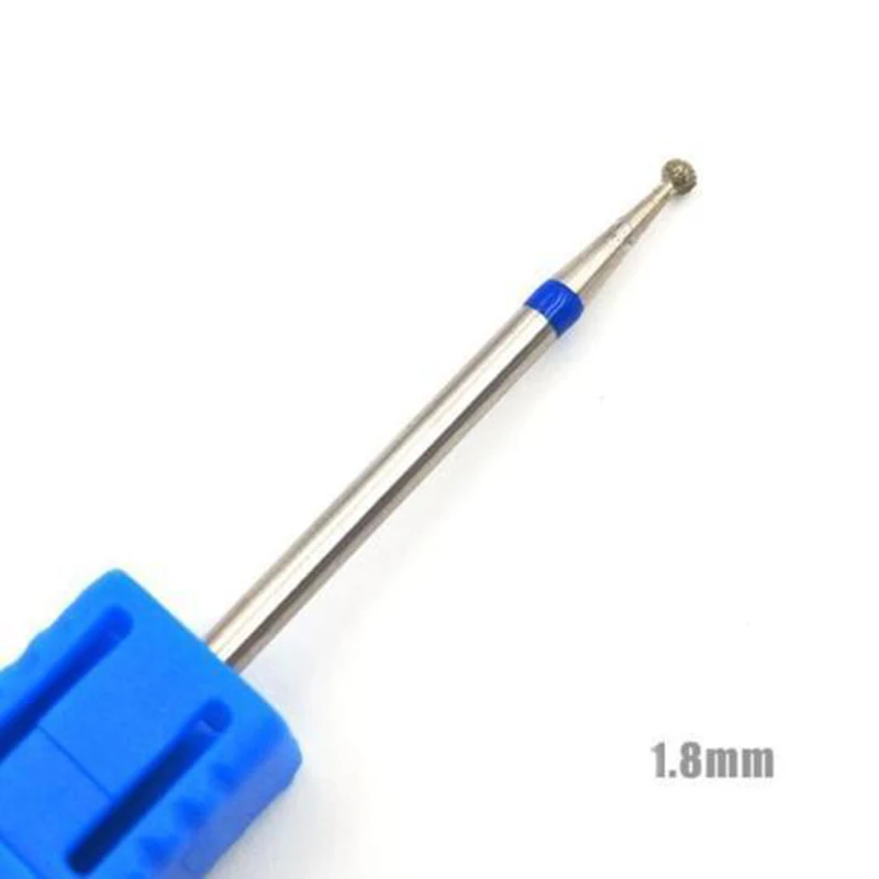 

New Manicure Ball Diamond Nail Drill Bit Rotary Burr Cuticle Clean Bits