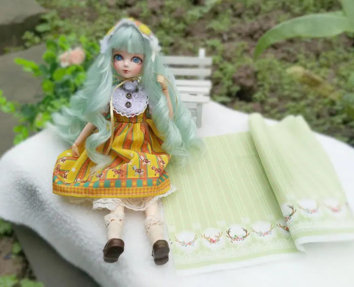 diy Одежда для кукол ручной работы материал шифоновая кукла аксессуары для Blyth bjd licca лучшие рождественские подарки игрушки