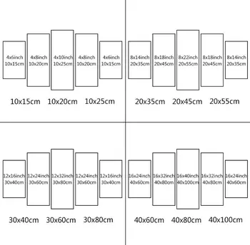 

Wall Art Posters Modern Home Decoration 5 Panel Of Sun Lights Lawn Airplane HD Print Modular Panel Painting Photos Canvas Witho