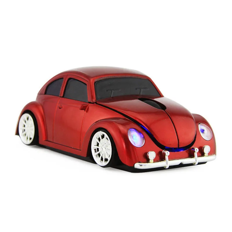 

Creative Beetle Car Wireless Computer Mouse For Desktop Laptop Notebook USB Wireless Car Mouse For Computer Mause 2.4G Mice