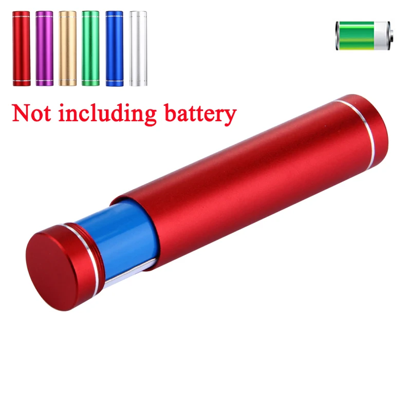 Портативный высокоэффективный DIY одиночный 18650 аккумулятор внешний аккумулятор корпус коробка USB выход Индикатор светильник для iPhone/iPad без батареи