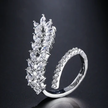 

2020 new fashion rose gold silver color marquise fashion ring for girl lovers love party gift jewelry drop shipping R5099