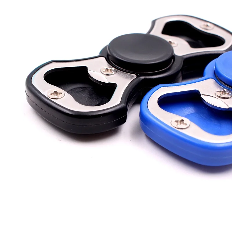 Хороший Подшипник сплава Спиннеры для бутылок Tri-Spinner EDC руки Spinner Металлический беспокойство стресс дети из металла Spinner спин 2 минуты