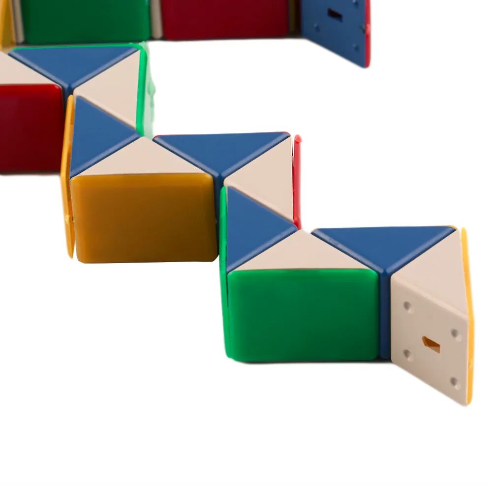 Лидер продаж! 5 шт. Магия Линейка Форма изменение Cube головоломки разведки IQ моды игрушка подарок правитель изменение куб головоломка новая