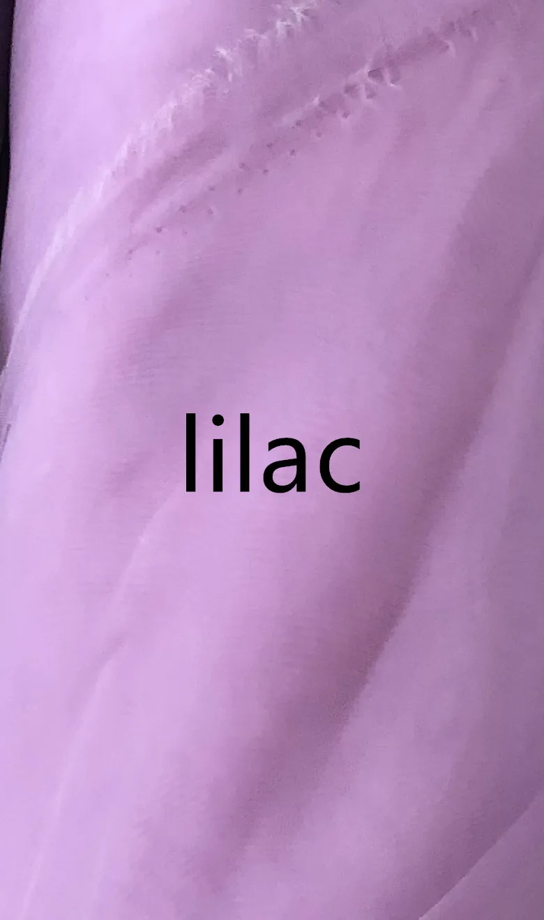 150 см с 4 м/лот светильник фиолетовый сиреневый Лавандовый мягкий органза матовая марлевая прозрачная ткань для свадебного платья верхняя юбка ткань для платья-пачки - Цвет: lilac