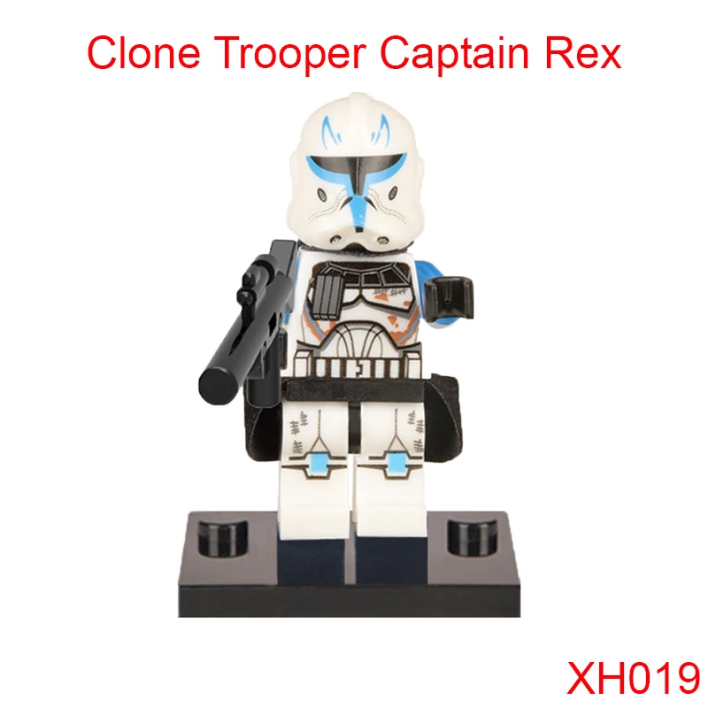 

Clone Trooper Captain Rex Building Block Star Wars 75012 Barc Speeder With Sidecar Super Heroes Bricks For Kids Xh019
