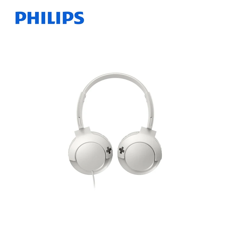 Philips SHL3075 профессиональные басовые наушники с проводным управлением шумоподавление оголовье стиль для samsung Galaxy S8/S9/S9Plus - Цвет: White