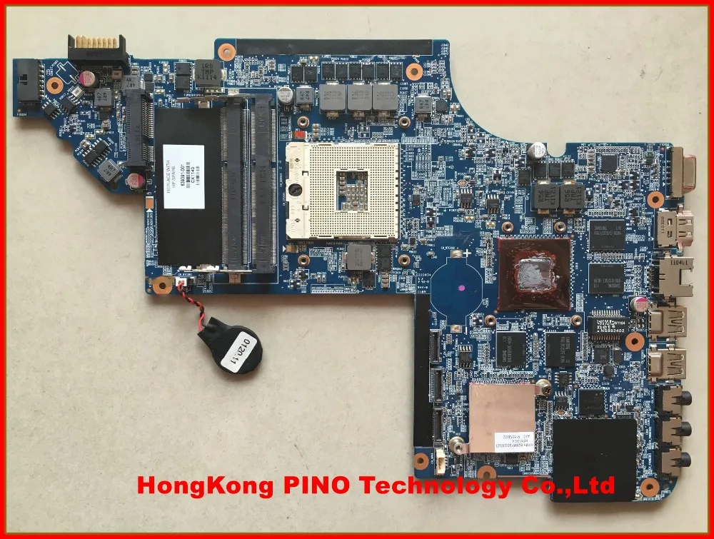 

639391-001 For HP Pavilion DV7-6000 system board 1G Laptop Mainboard Sytstem board Motherboard fully tested