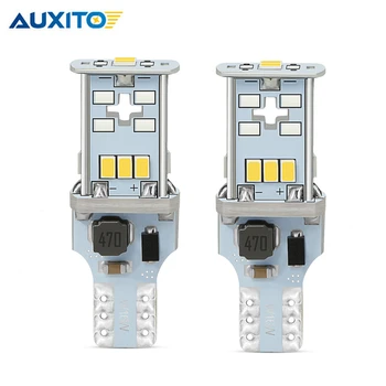 

2pcs W16W LED T15 Canbus Backup Reverse Bulb Error Free 912 921 6000K Car LED Turn Signal Light Auto Lamp 3020 White Bulb