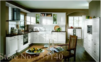 

European lacquer kitchen cabinet oven cabinet