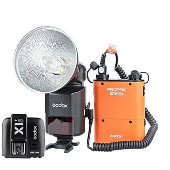 

Godox AD-360II-C E-TTL Flash Speedlite + Battery Power Pack+ X1C transmitter