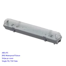 Один T8/T10 60 см/2ft IP65 светодиодные трубки светильника tri-доказательство свет держатель с повесить systerm