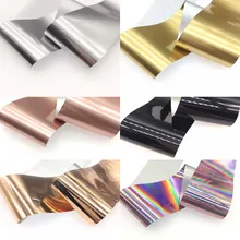 4*100CM Nail Foil Transfer Matte Rose Gold Sliver Blue Nail Art Stickers And Decals DIY Nail Tips for Nail Decoration 4*100CM Nail Foil Transfer Matte Rose Gold Sliver Blue Nail Art Stickers And Decals DIY Nail Tips for Nail Decoration