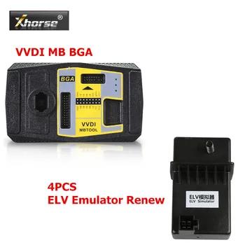 

Xhorse V4.8.0 VVDI MB BGA TooL for Benz Key Programmer Including BGA Calculator Function Plus 4PSC ELV Emulator Renew