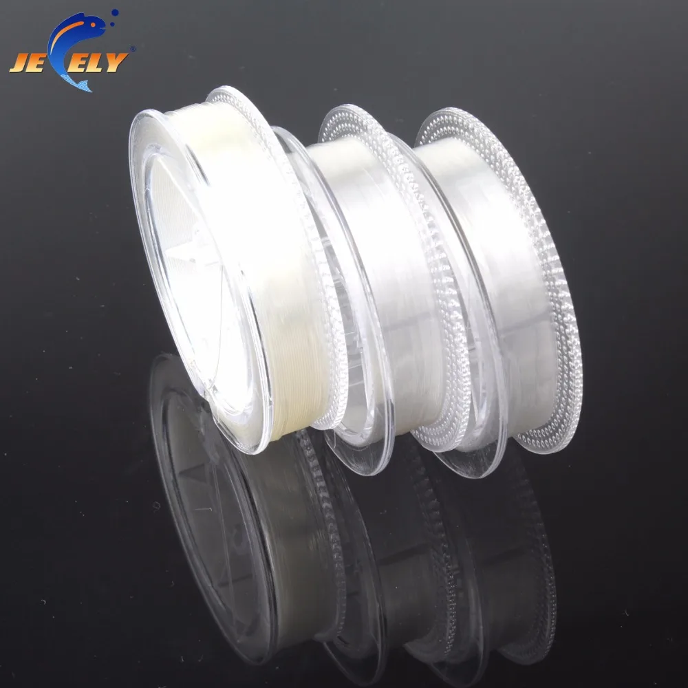 

JEELY 50M 65LB Japanese Fluorocarbon Leader Line Carbon Fishing Line 0.8MM