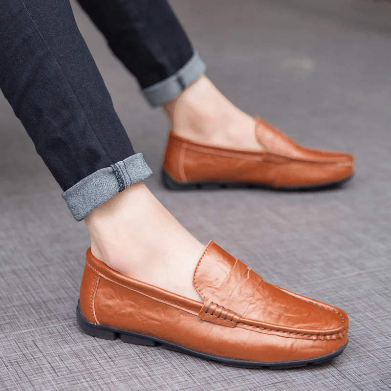 

2019 Fashion Men Loafers Shoes Summer Men Casual Shoes Sneaker Footwear Sneaker Male Peas Sneaker Zapatillas Hombre HC-044