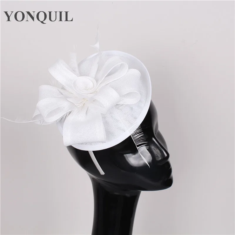 white occasion hat