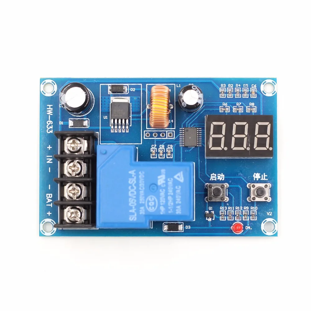 

WAVGAT XH-M604 Battery Charger Control Module DC 6-60V Storage Lithium Battery Charging Control Switch Protection Board