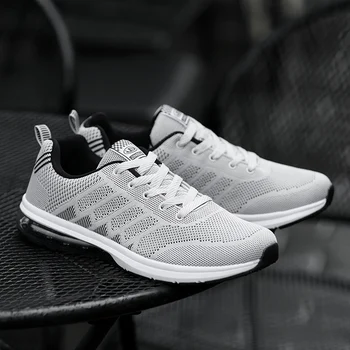 

2019 High Quality Running Shoes Hot Sale Men Adult Breathable Mesh Sports Shoes Outdoor Man Training Sneakers Original Big Size
