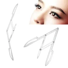 Фирма atomus 1 шт. из нержавеющей стали для бровей позиционирование измерения золотого соотношения измерительный инструмент татуировки треугольные измерительные принадлежности красивые