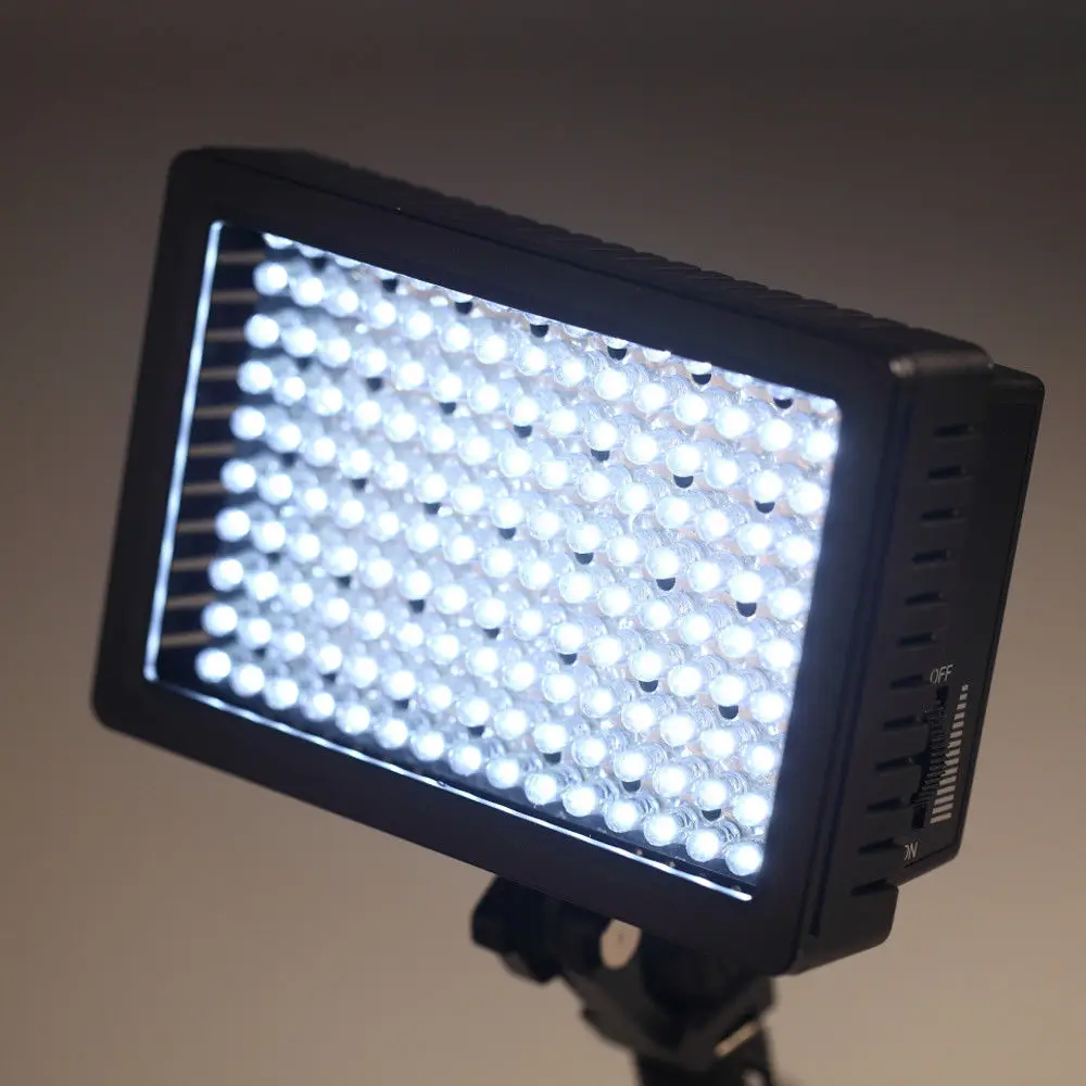 160LED студийный видео светильник для камеры Canon Nikon DV видеокамеры фото светодиодный