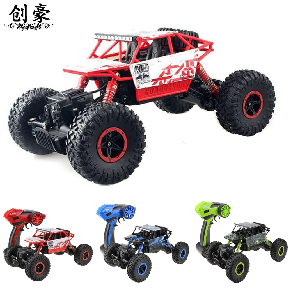 

2.4GH 4WD RC Car Rock Crawler RC Toy Cars On The Radio Controlled 4x4 Drive Big Foot Off-Road Car Toys For Kids Gifts