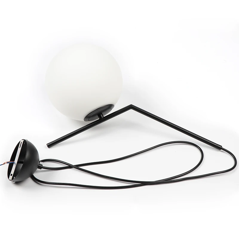  Indoor Pendant Light Modern Bedroom Pendant Lamp Living Room Decoration Lighting Glass Lampshade Wi - 32811849180