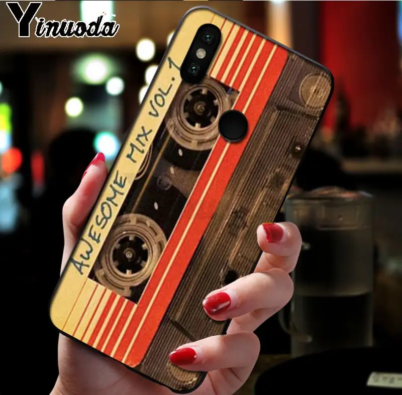 Силиконовый чехол Ynuoda mixtape для xiaomi mi 8 se 6 note3 redmi 5 5plus note 5|Бамперы| |
