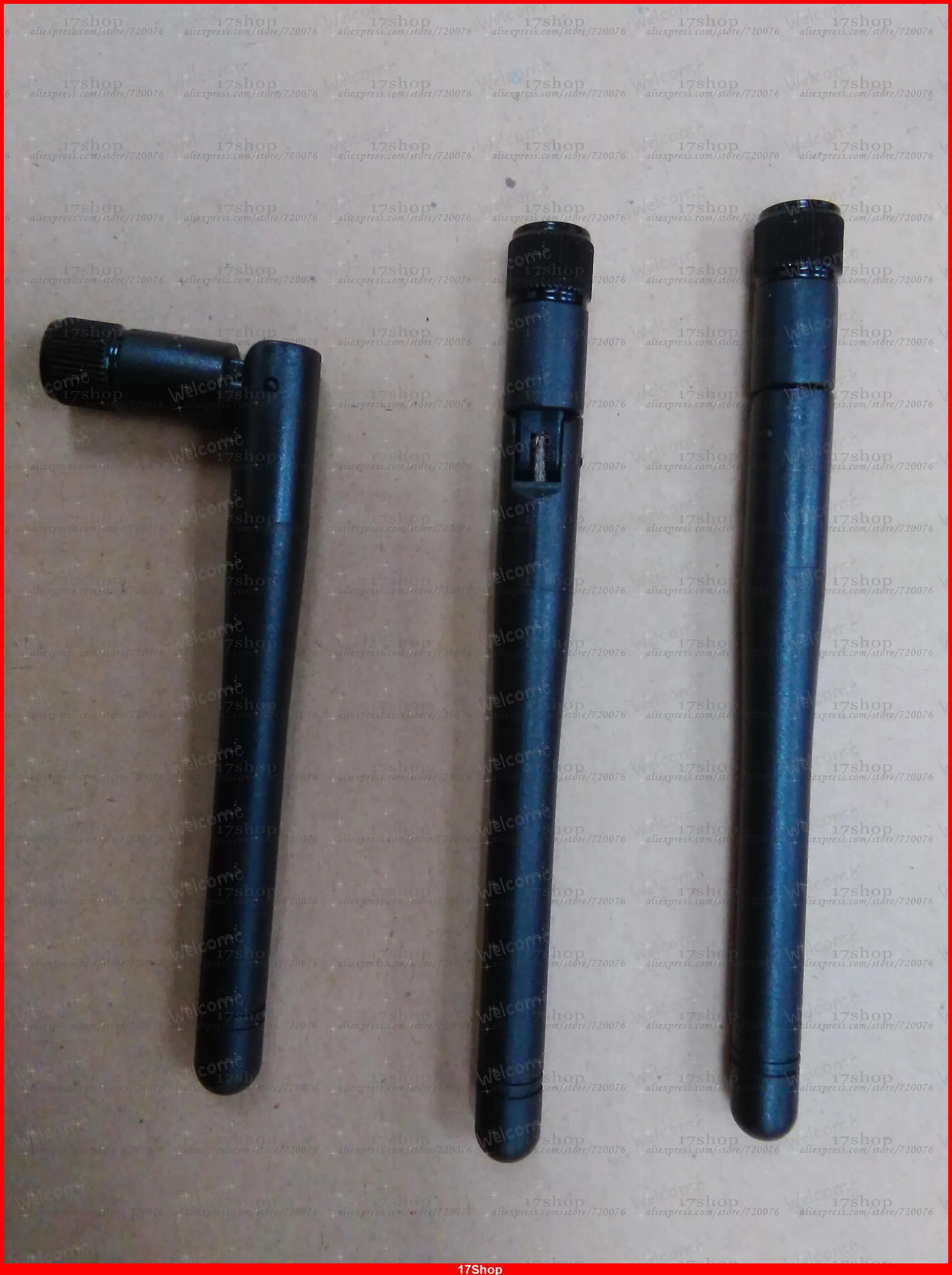 

25 PCS 2.4GHz 2400-2500MHZ 2dBi Omni WIFI Antenna with RP-SMA male plug connector RP-SMA-J reverse polarity for Router