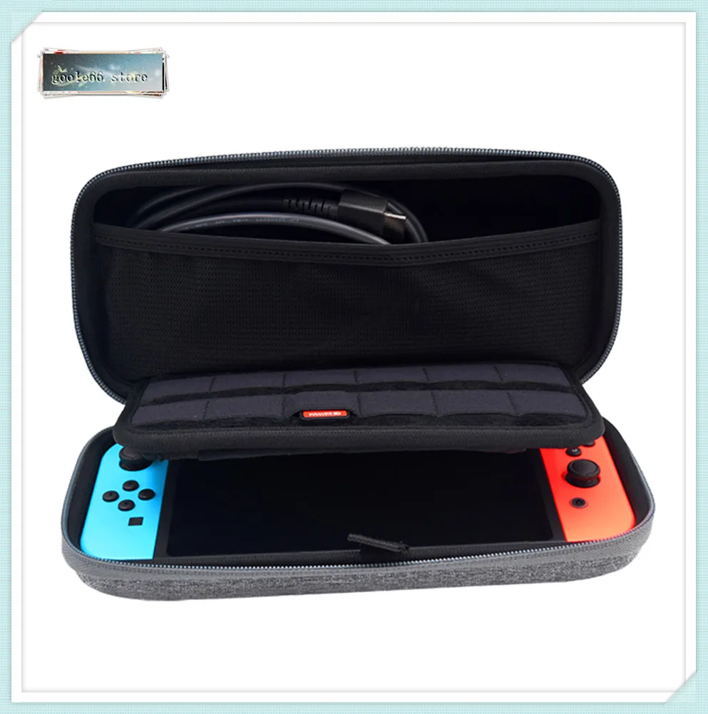 for Nintend Switch Console Accessories Portable Protective Case Travel Bolsa For NS Switch Console Bag Storage Card Slot