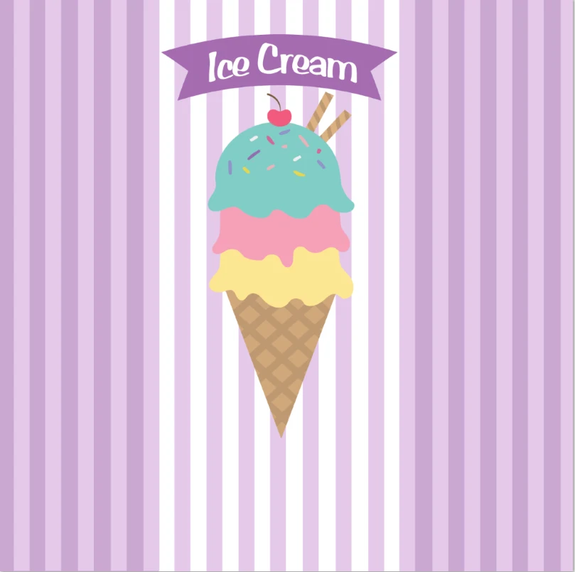 6x6ft Light Purple Stripes Ice Cream Party Custom Photo Studio Seamless Background Backdrop Vinyl 180cm x | Электроника