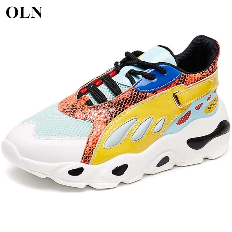 

OLN New Woman Brand Outdoor Athletic Comfortably Women Running Shoes Outdoor Jogging High quality fabric Womens Sneakers