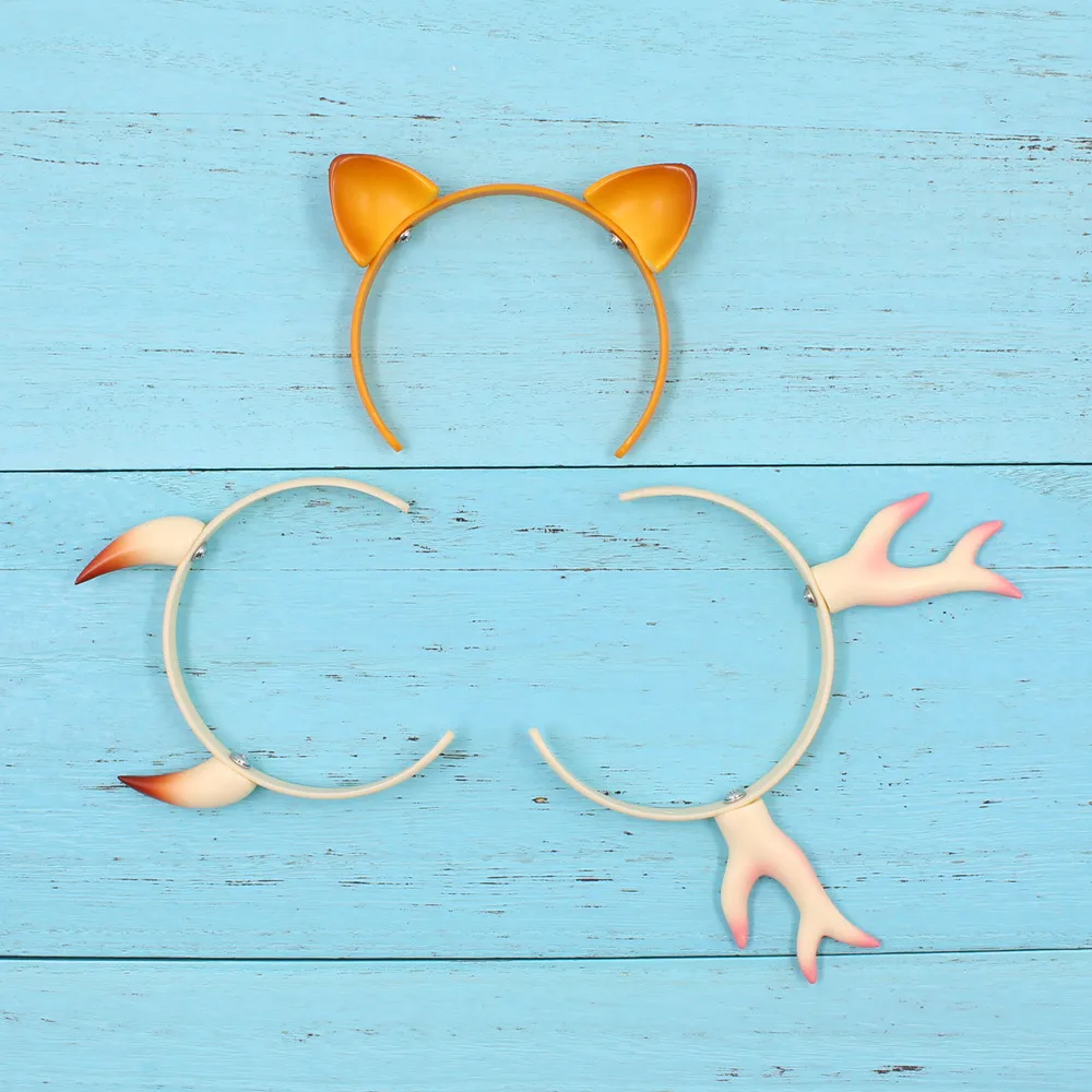 

Blyth doll Decoration animal Headband cat deer different type suitable for the 25cm head size F&D