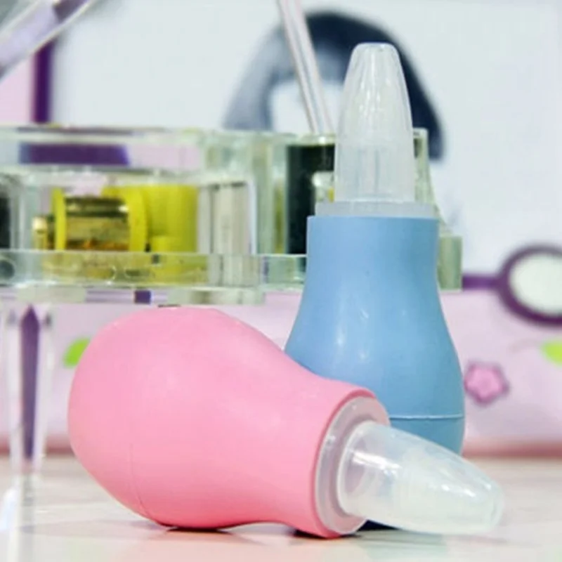 Носовые пылесос присоски Силиконовые Детские нос слизи дозатор с насосом для очищения мягкий наконечник
