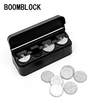 

BOOMBLOCK Coin Storage Box For BMW F30 M Performance E46 E39 E90 E60 E36 Audi A4 B6 B7 B8 B5 A3 A6 Ford Focus 2 3 Fiesta Lada