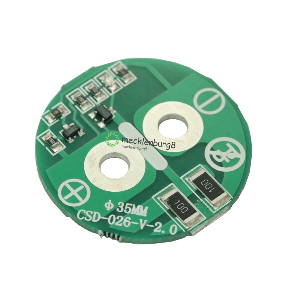 

3.5 cm Universal 2.7 V 500F Super Capacitor Balancing Protective Board Module Electrical Components