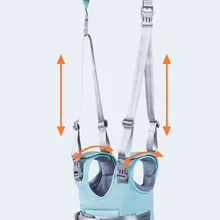 Детская Страховочная привязь с ремнем для малышей, дышащие детские ходунки, защитный помощник с регулируемым ремешком для баланса