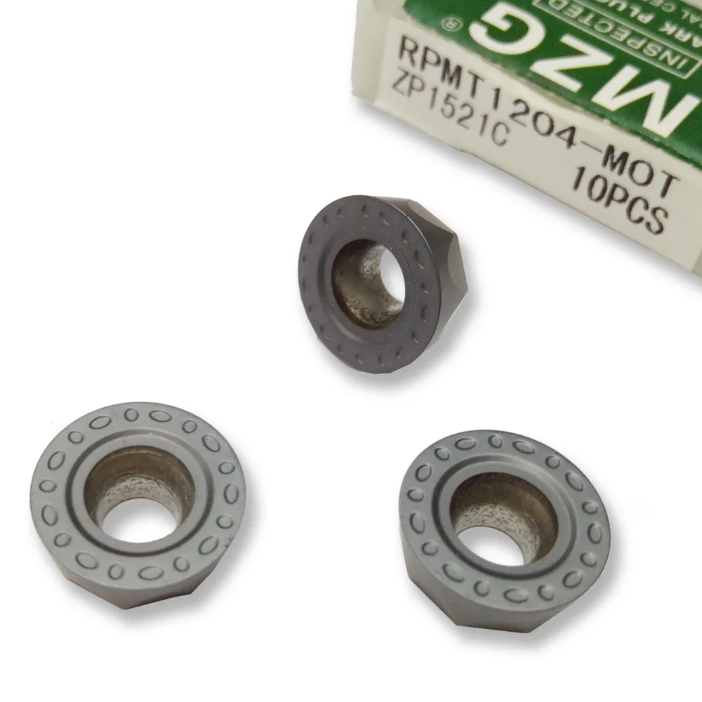 

MZG 10pcs RPEW 08 02 1003 MO ZP 1521 CNC lathe Solid Tungsten Stainless Steel Processing Carbide Milling Cutter Inserts