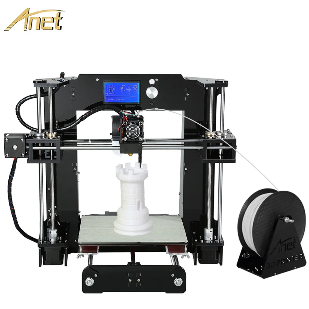 11 11 Promotion Anet Large Printing Size 3d printer machine Precision Reprap Prusa i3 DIY 3D