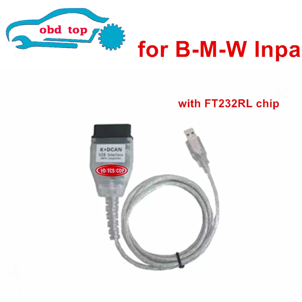 

New INPA K+CAN For b-m-w With FT232RQ Chip with Switch For B-M-W with 8 Pin and K-LINE Protocol From 1998 to 2008