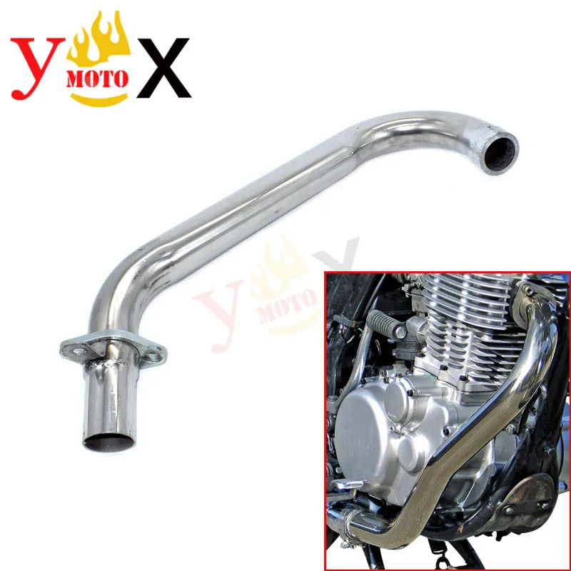 Модифицированный Коллектор Выхлопной Трубы для Yamaha SR400 SR500 78 е 2009 1950 1980 198 1986 го
