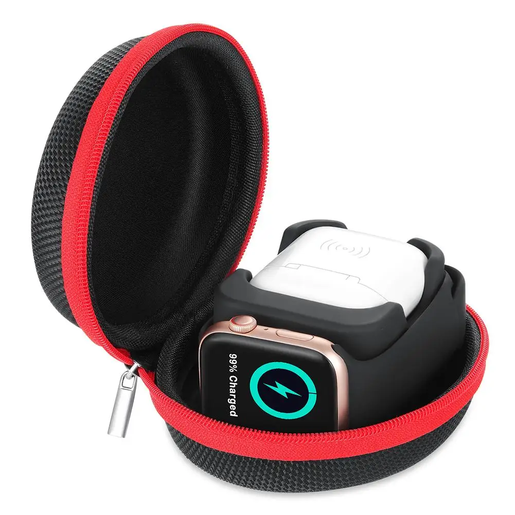 

Mini Box Bag Stand Cable Charging Base Organizer for Apple iWatch iPod 2019new