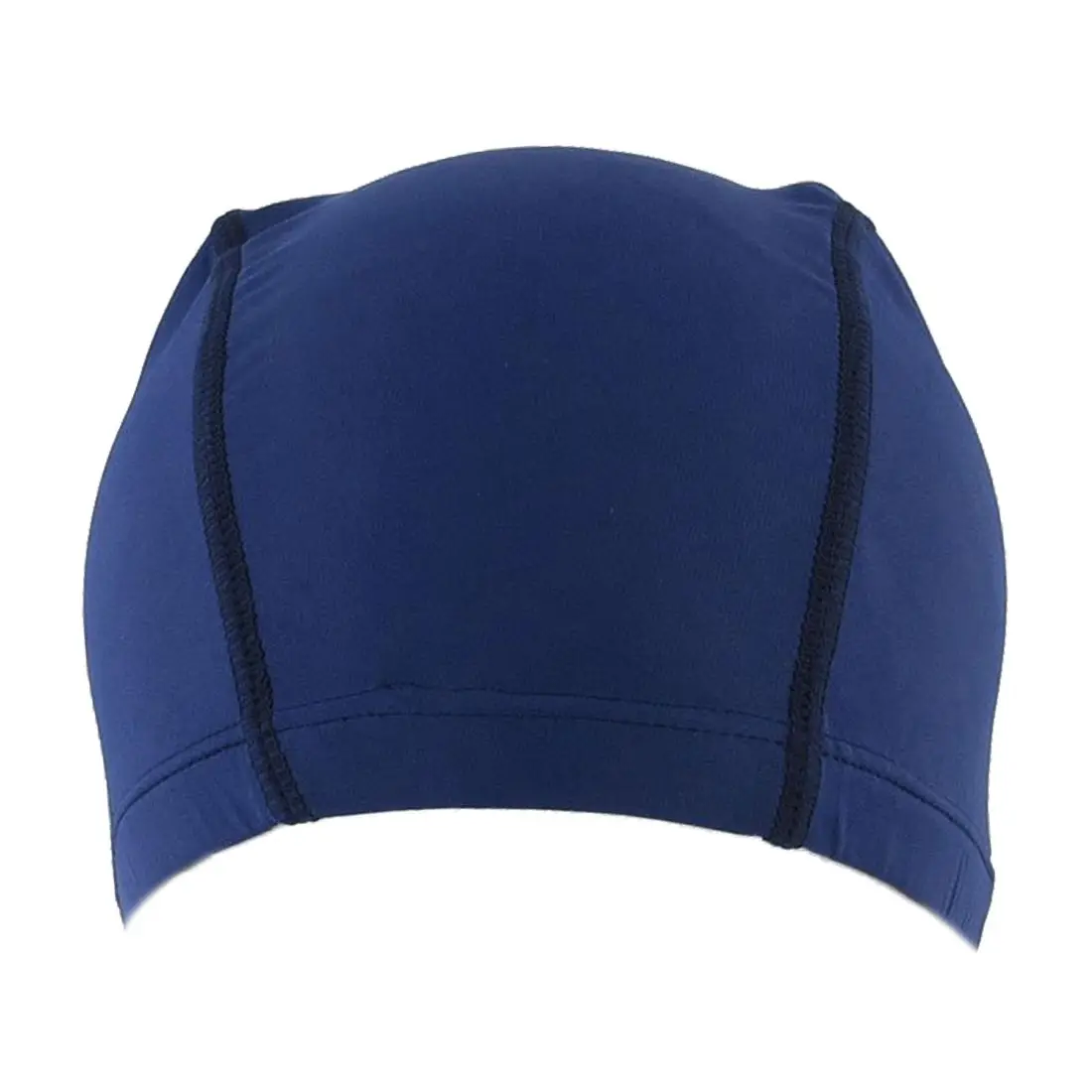 Полиэстер для мужчин и женщин спортивная гибкая ткань плавать ming cap шапочка для бассейна синий
