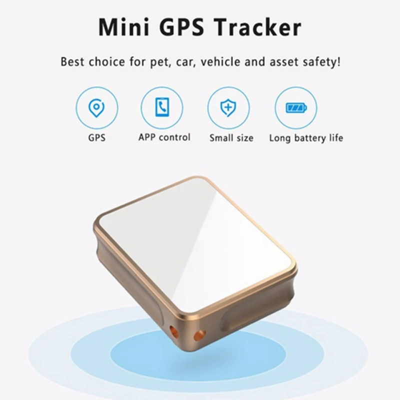 

Portable Mini GPS Electric Car Bike Baggage Real-time Positioning Tracker Vibration Alarm Anti-theft Loss WiF + GPS Locator K8
