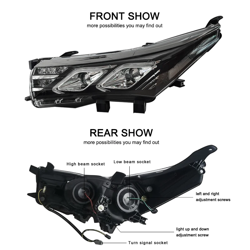 Toyota Corolla E12U Super White Xenon HID Upgrade Parking Beam Side Light Bulbs