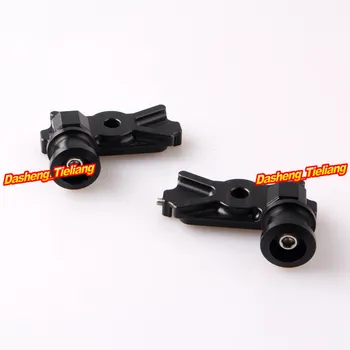 

CNC Aluminum Alloy Swingarm Spools Adapters For Kawasaki Ninja 250R 300R Black, High Quality Motorbike Parts
