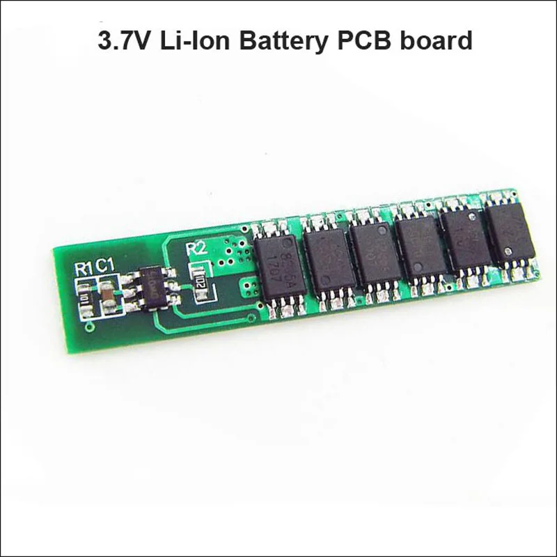 

1S 3.7V Lithium battery and Lipo Battery PCB board with 12A constant working current for solar courtyard light battery