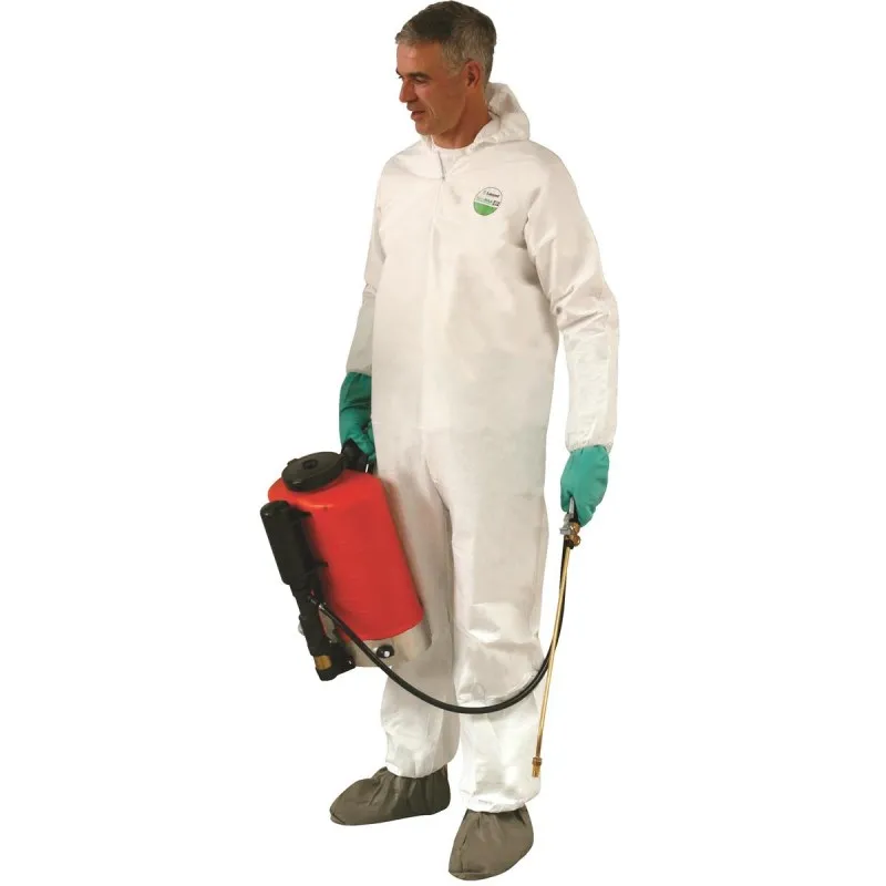

2 pcs Disposable Protective Clothing Waterproof Coverall Industrial Epidemic Spray Pesticide Chemical Protection Safety Clothing