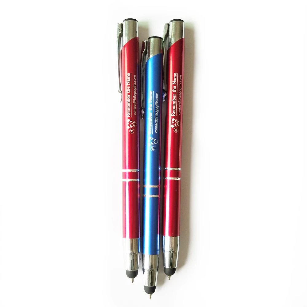 

Personalized wedding gift pencils logo stylus 16g/pc custom engraved free with your logo text in 10 colors to mix